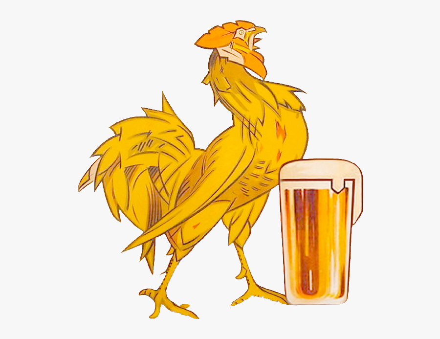 Clipart Beer Suds - Rooster, Transparent Clipart