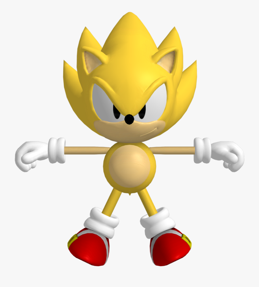 Sonic Generations Super Sonic Clasico, Transparent Clipart