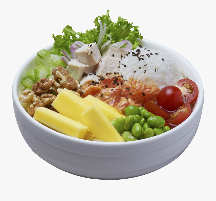 Transparent Poke Bowl Png, Transparent Clipart