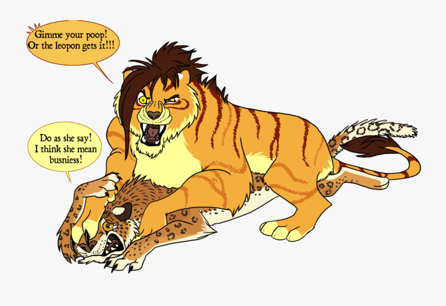 There Be Comics Lioden - Lioden Liger, Transparent Clipart