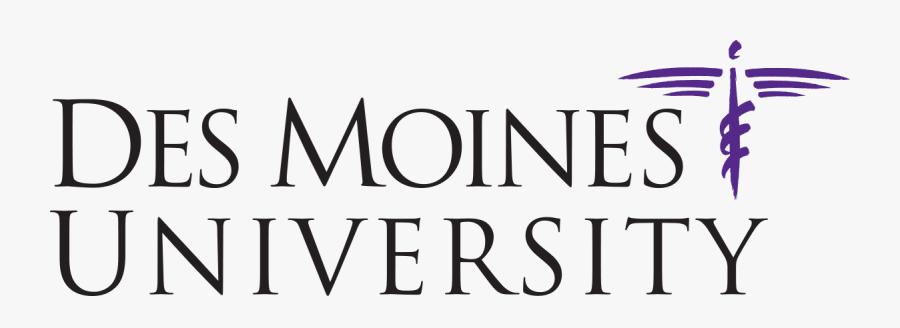 Stacked Logo - Des Moines University Seal, Transparent Clipart