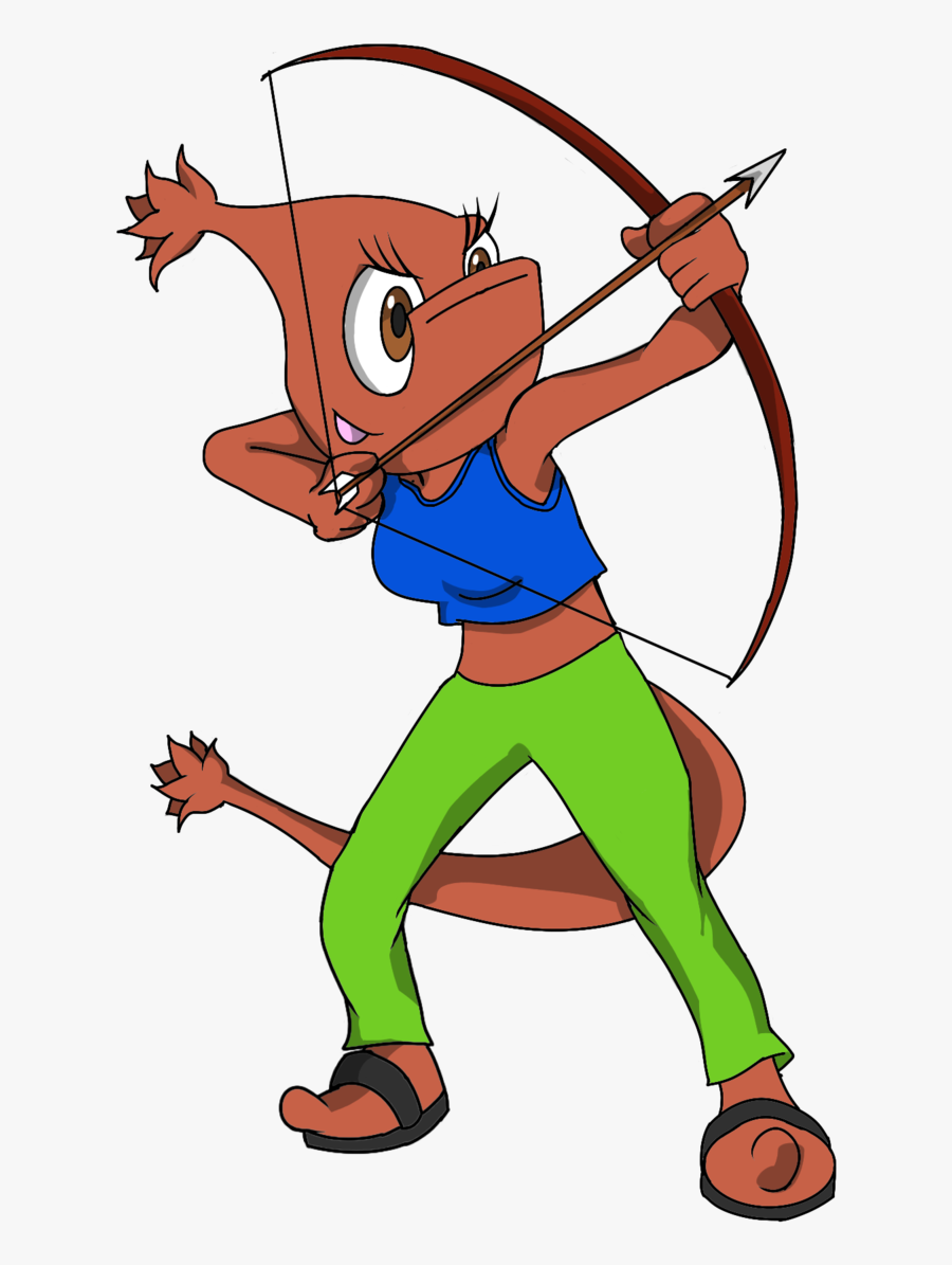 Tawnya The Gooptar - Cartoon, Transparent Clipart
