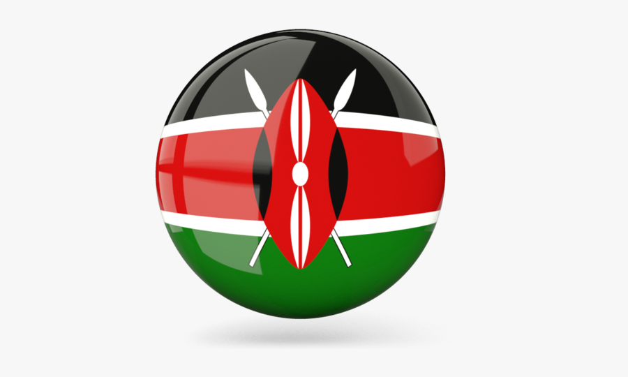 Clip Art Kenyan Flag Wallpaper - Kenya Flag Circle Png, Transparent Clipart