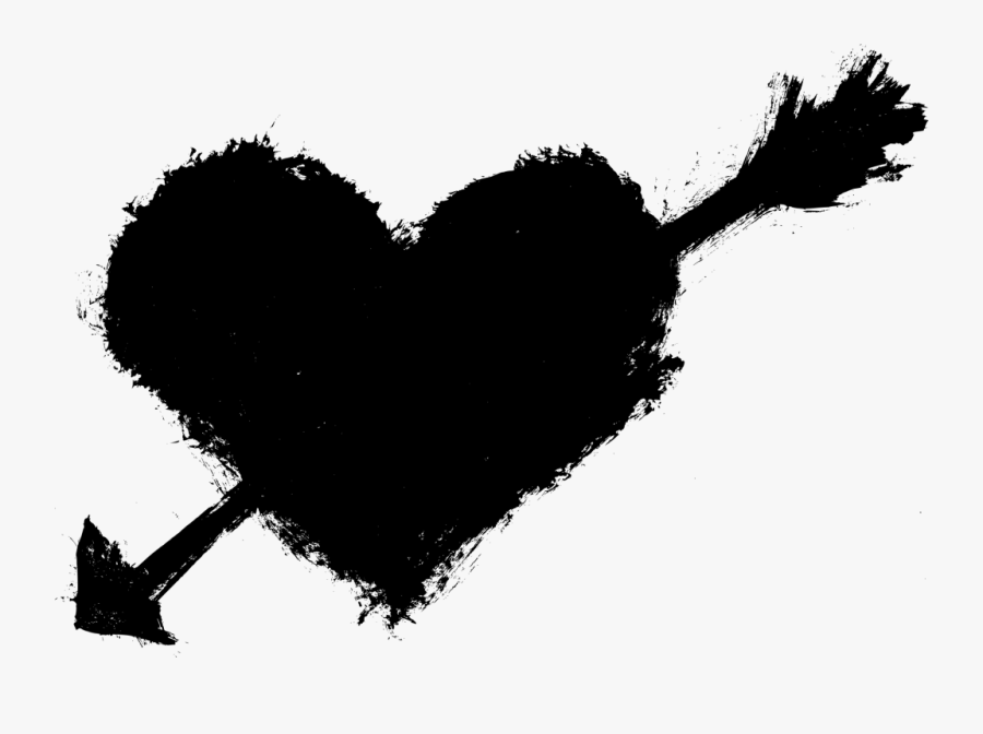 Hd File Size Transparent - Grunge Heart Png, Transparent Clipart