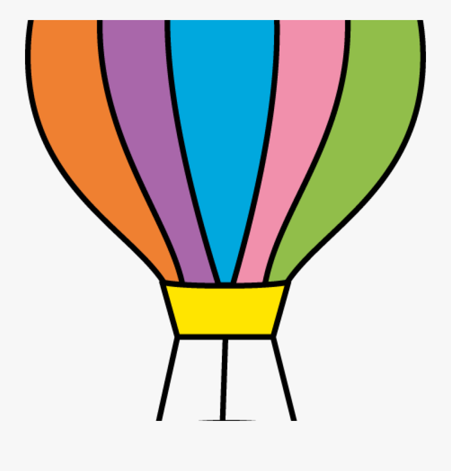 Transparent Hot Air Balloons Clipart - Cute Hot Air Balloon Clipart, Transparent Clipart