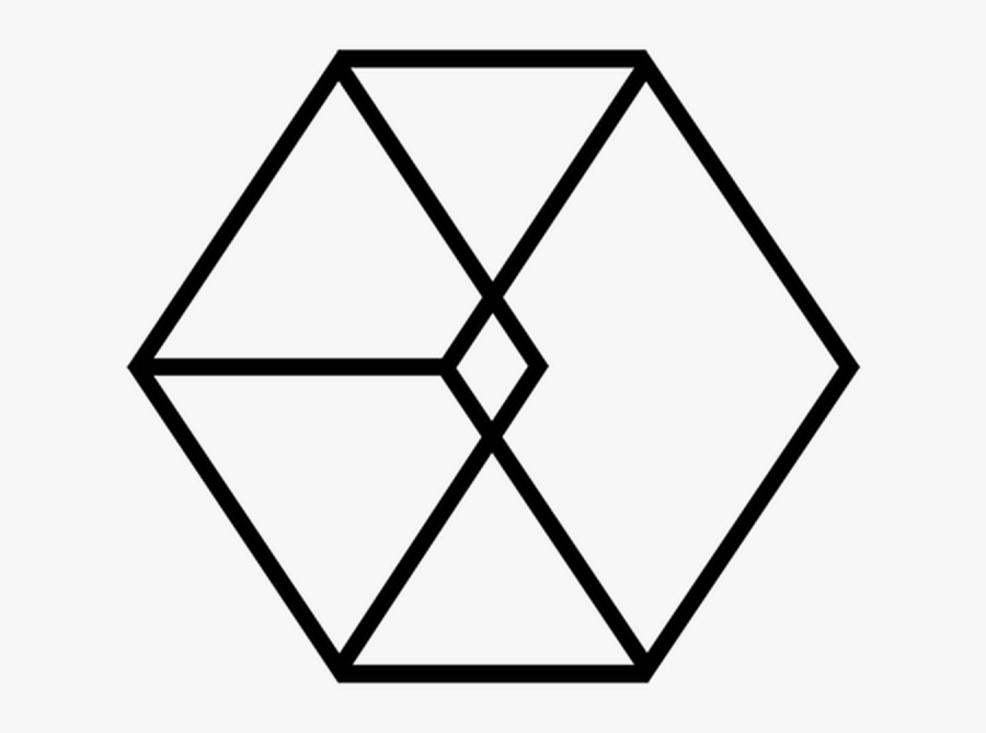 #exo #logo #exodus #black - Exo Logo Call Me Baby, Transparent Clipart