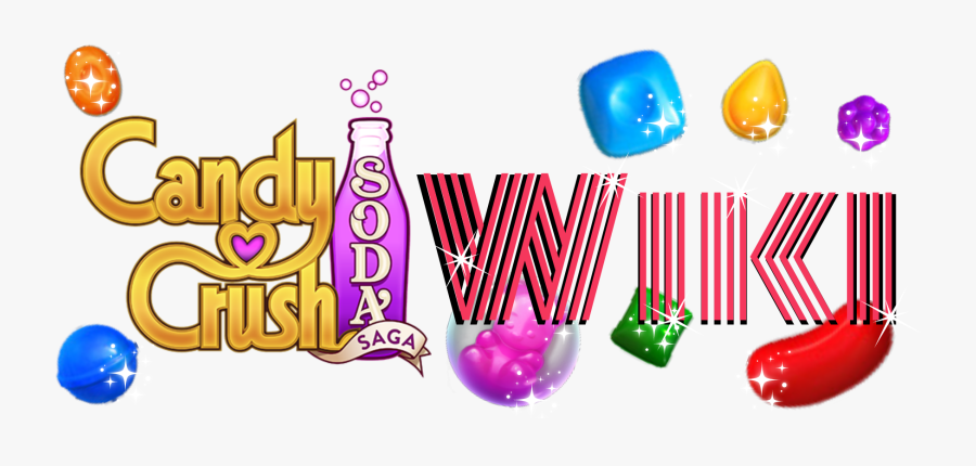 Transparent Soda Clipart - Candy Crush Saga Logo, Transparent Clipart