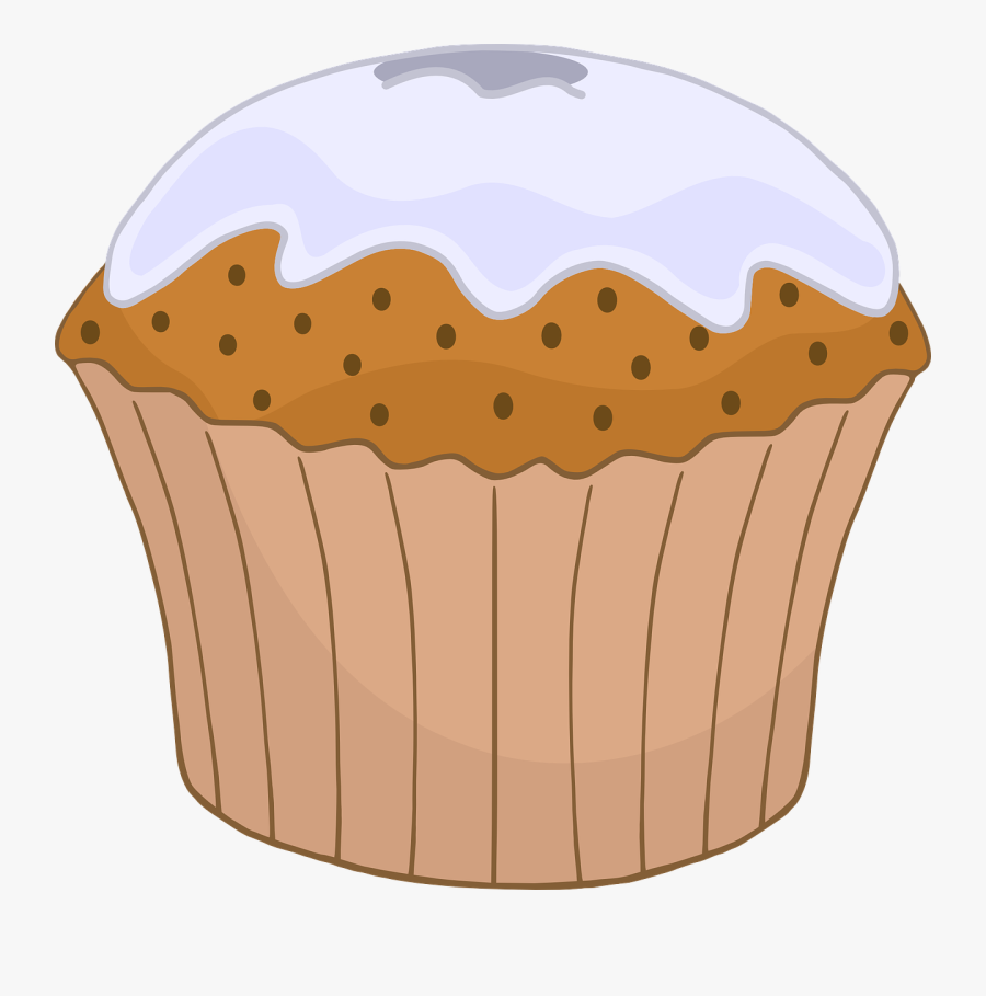 Muffin Cupcake Icing Free Photo - Cupcake Clip Art, Transparent Clipart
