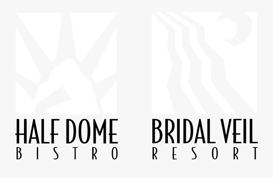 Bridal Veil Resort Logo Black And White - Secrets And Lies, Transparent Clipart