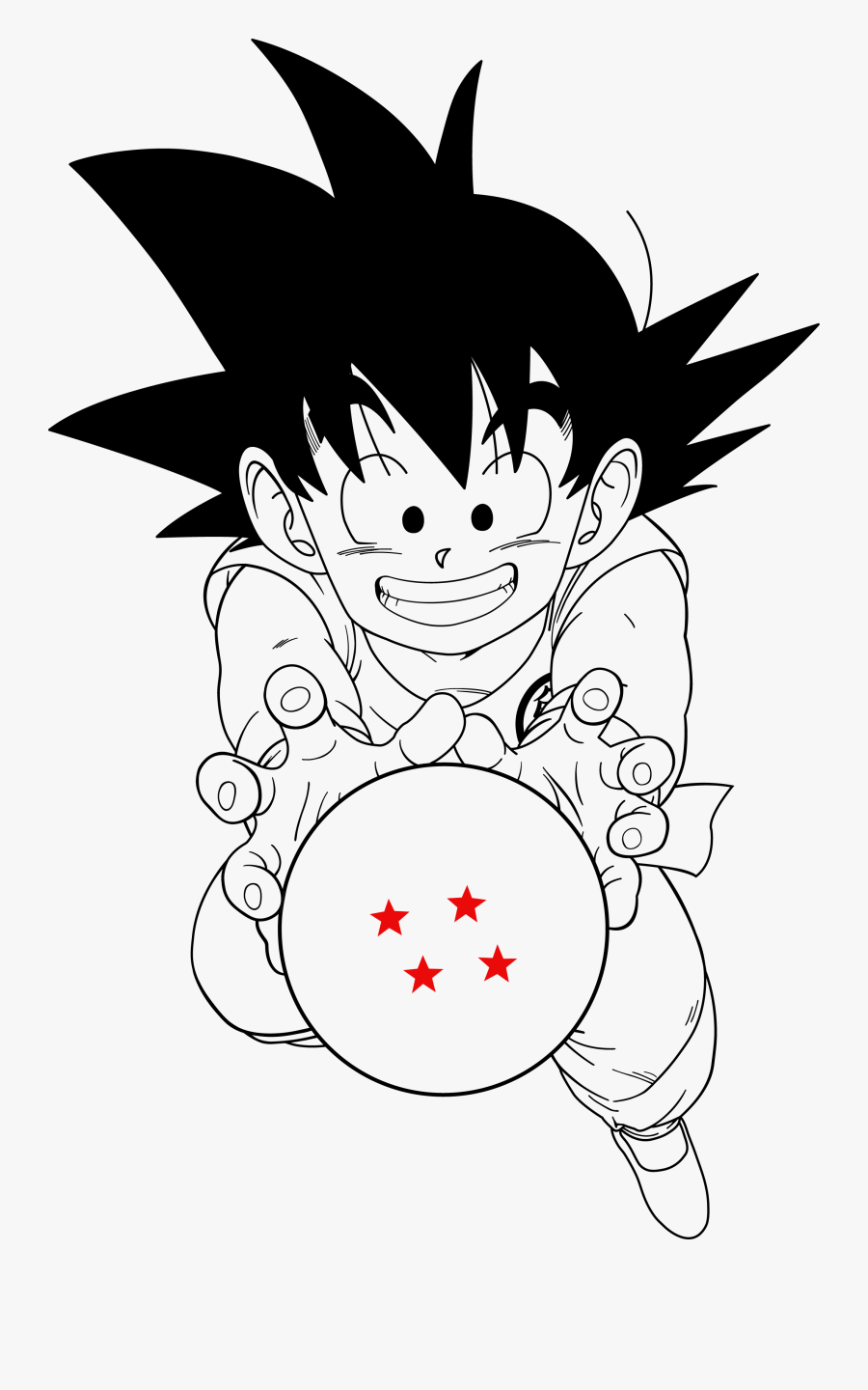 Free Download Kid Goku Clipart Goku Piccolo Dragon - Dragon Ball Png Vector, Transparent Clipart