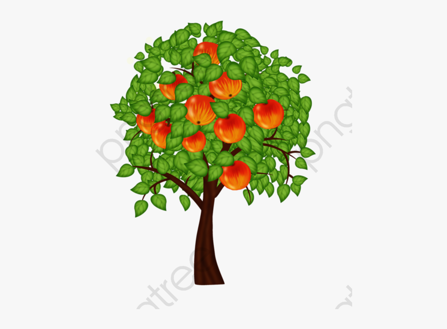 Big Apple Tree Clipart - Клипарт Дерево С Глазами, Transparent Clipart