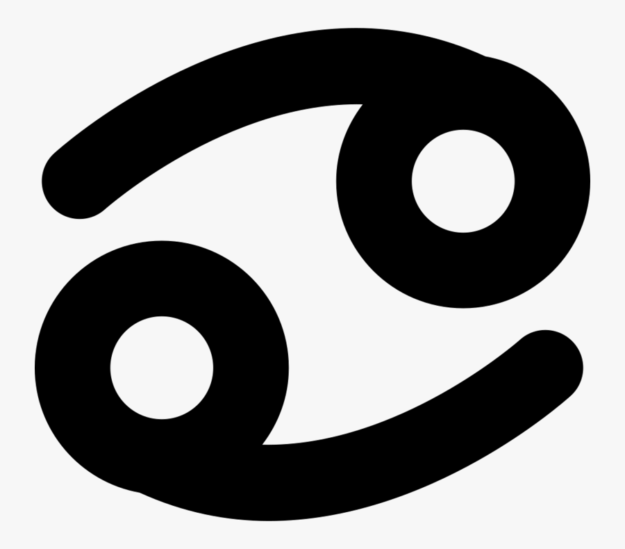 Zodiac Cancer Icon , Transparent Cartoons - Cancer Zodiac Symbol Png, Transparent Clipart