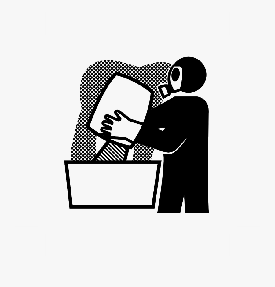 Transparent Skull Gas Mask Png - Eurovision Song Contest 1990, Transparent Clipart
