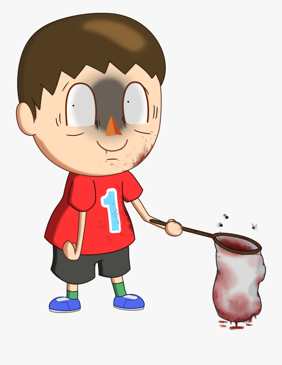 Cartoon,clip Art,animated - Smash Creepy Villager Png, Transparent Clipart