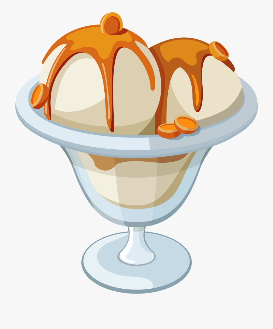 Coffee Ice Cream Clipart, Transparent Clipart