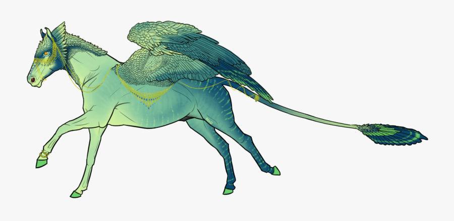 Clipart Unicorn Lion - Illustration, Transparent Clipart