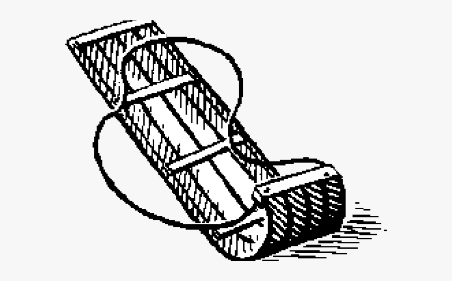 Toboggan Cliparts - Line Art, Transparent Clipart