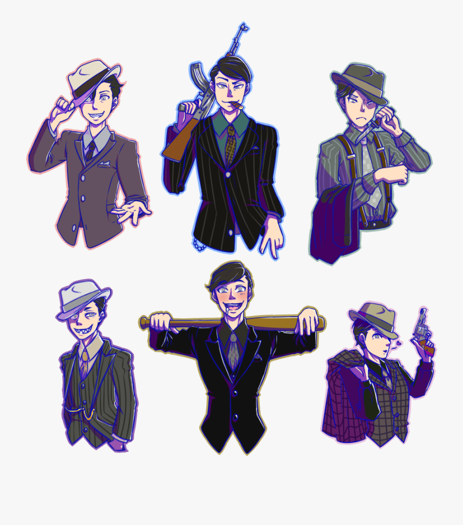 Transparent Mobster Png - Mobster Osomatsu, Transparent Clipart