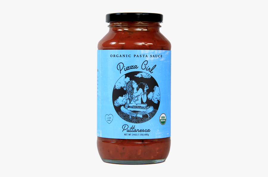 Pizza Girl Sauce, Transparent Clipart