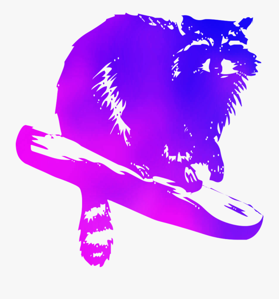 Bluetick Coonhound Raccoon Black And Tan Coonhound - Coon Hunting Clipart, Transparent Clipart