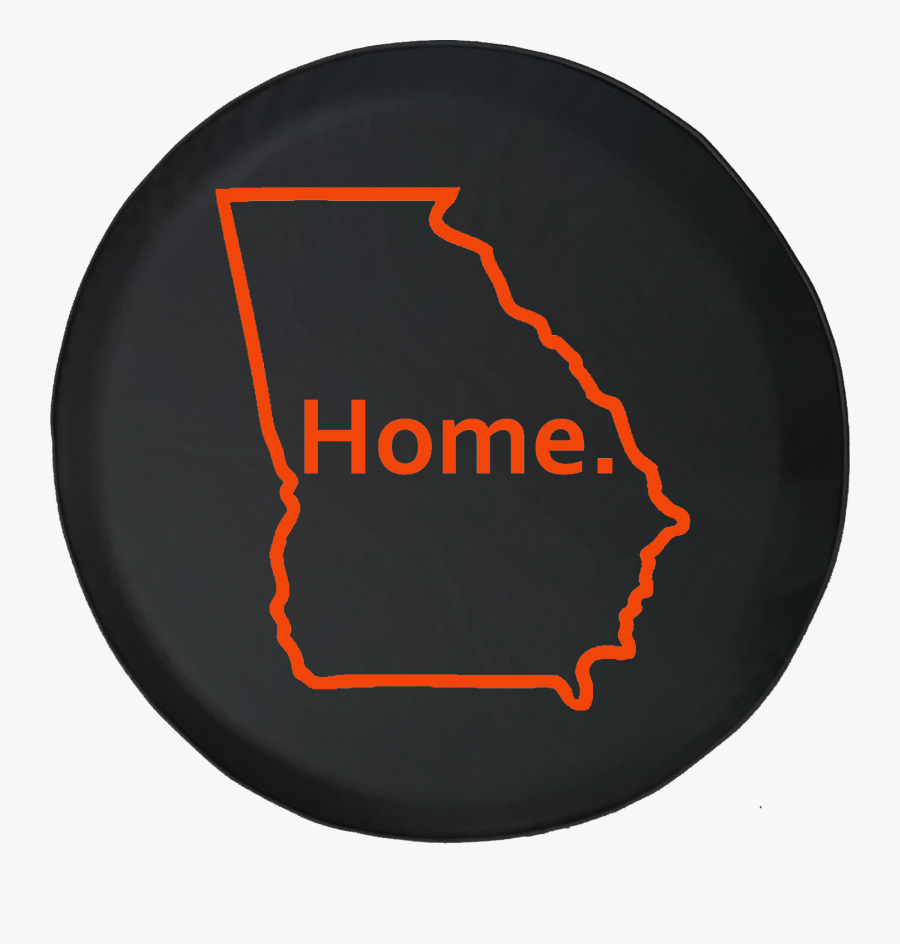 Georgia Peach Home Edition Offroad Jeep Rv Camper Spare - Georgia Circle K, Transparent Clipart