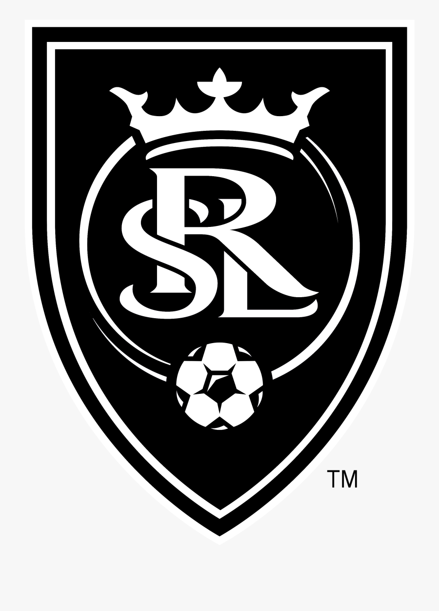 Real Salt Lake Logo Black And - Real Salt Lake Logo, Transparent Clipart