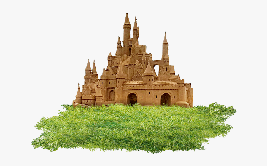 Scsandcastle Fairytale Sandcastle Sand Fantasy Freetoedit - Castle, Transparent Clipart