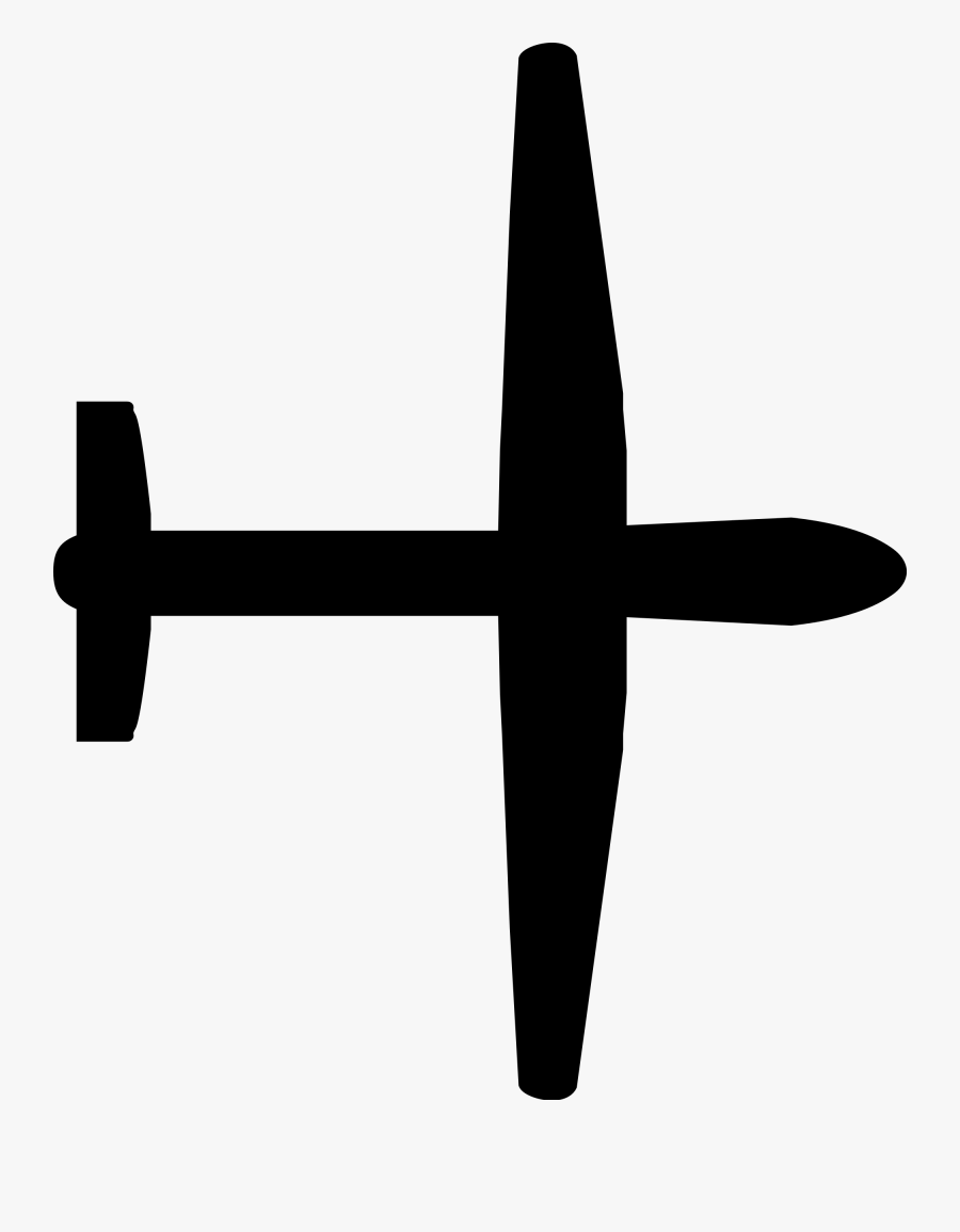 Glider Silhouette At Getdrawings - Silhouette Of A Uav, Transparent Clipart