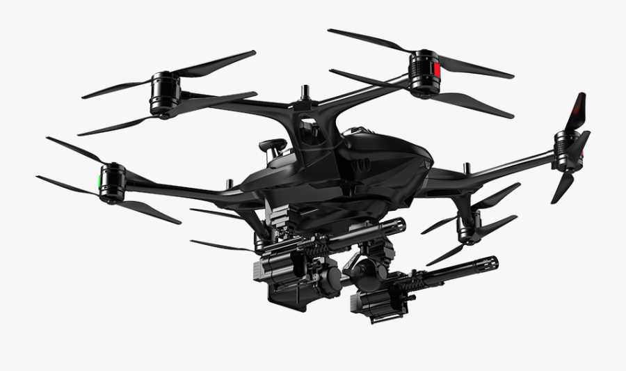 Koeoep Uav Armed Police Drones For Drone Enforcement - Unmanned Aerial Vehicle, Transparent Clipart