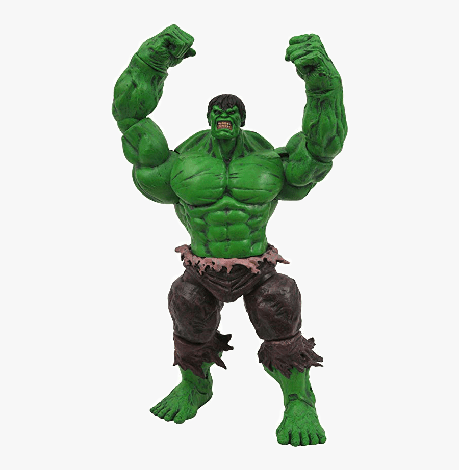 Transparent Cartoon Png - Incredible Hulk Action Figure, Transparent Clipart