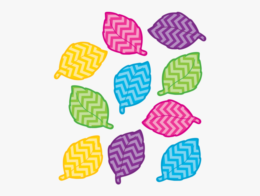 Chevron Leaves Accents Tcr5632 Teacher Created Resources - Portable Network Graphics, Transparent Clipart