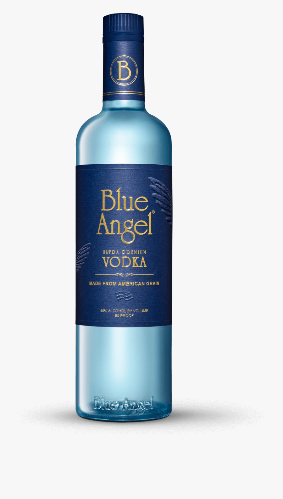 Bottle - Vodka, Transparent Clipart