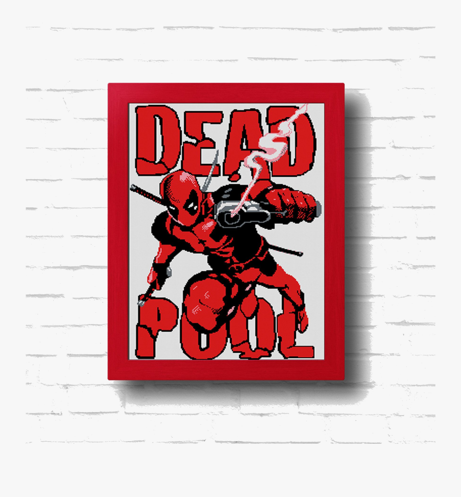 Deadpool Arts Clipart Good Looking Marvel Cross Stitch - Mike S Miller Deadpool, Transparent Clipart