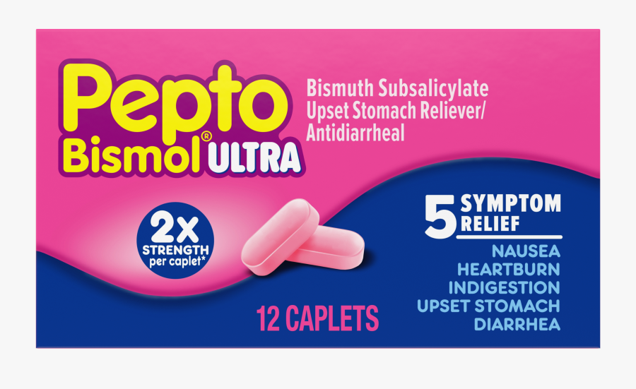 Pepto Bismol Ultra, Transparent Clipart