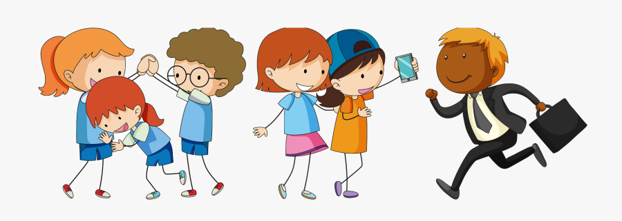 7 11 Ans Francophones, Cours À La Carte - Children Playing Cartoon White Background, Transparent Clipart