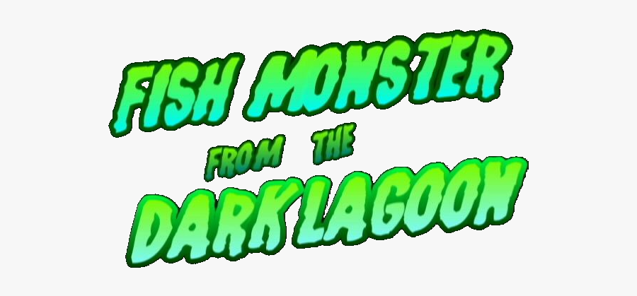 Fisch Monster From The Dark Lagoon - Illustration, Transparent Clipart