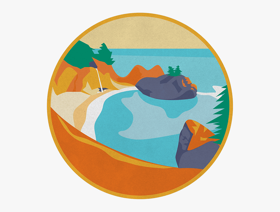 Highway Clipart Road Trip, Highway Road Trip Transparent - Circle, Transparent Clipart