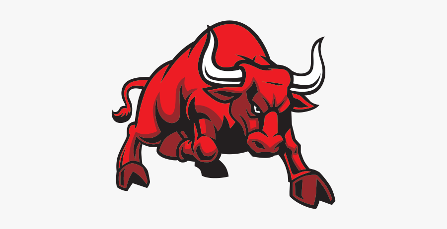 Charging Bull Clip Art - Chicago Bulls Logo Transparent, Transparent Clipart