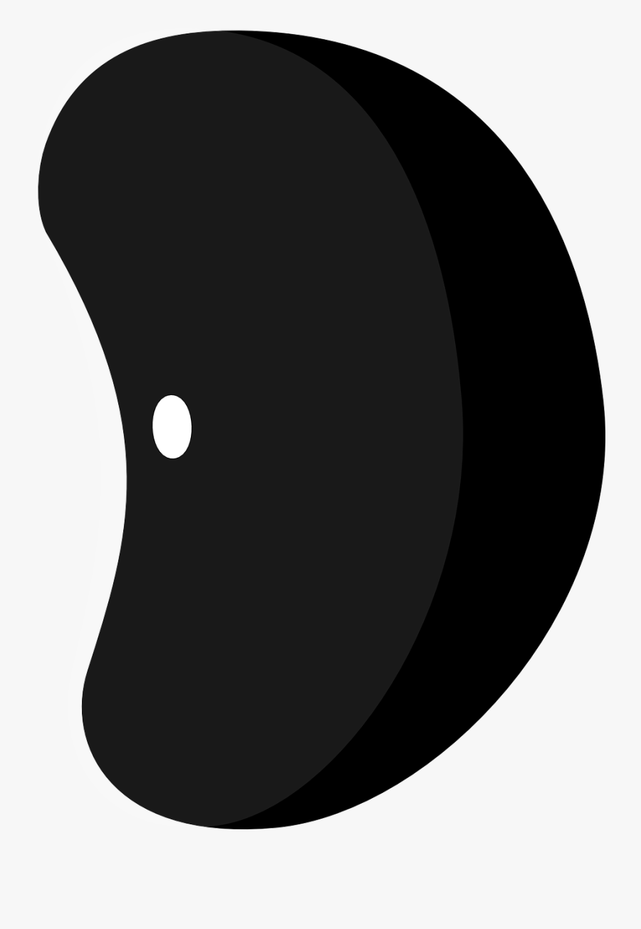 Black Bean Clipart, Transparent Clipart