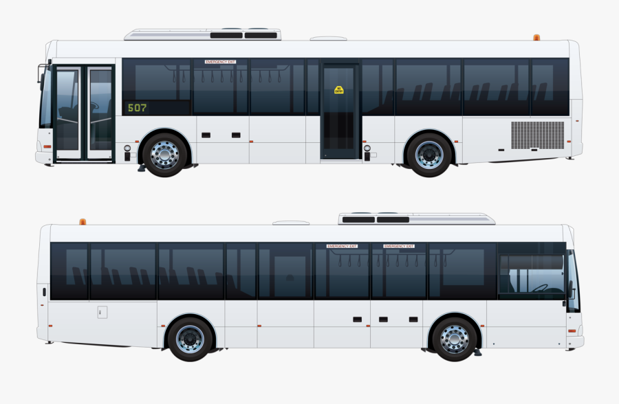 Creative Bus Design Vector, Transparent Clipart