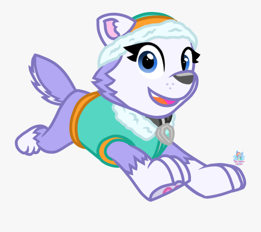 Paw Patrol Everest, Transparent Clipart