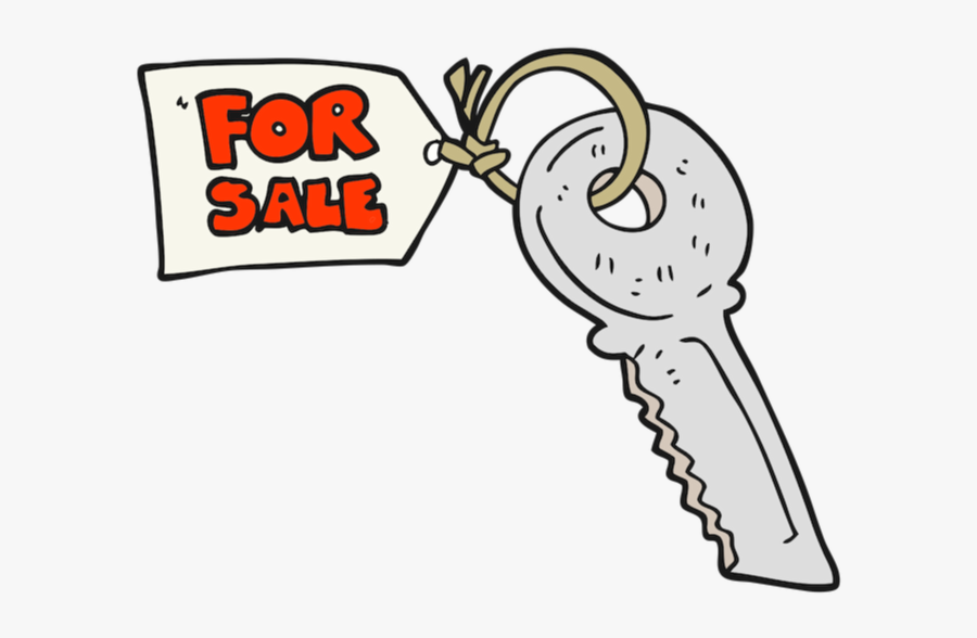 A Key With Sold On It After Receiving Car Sales Advice, Transparent Clipart