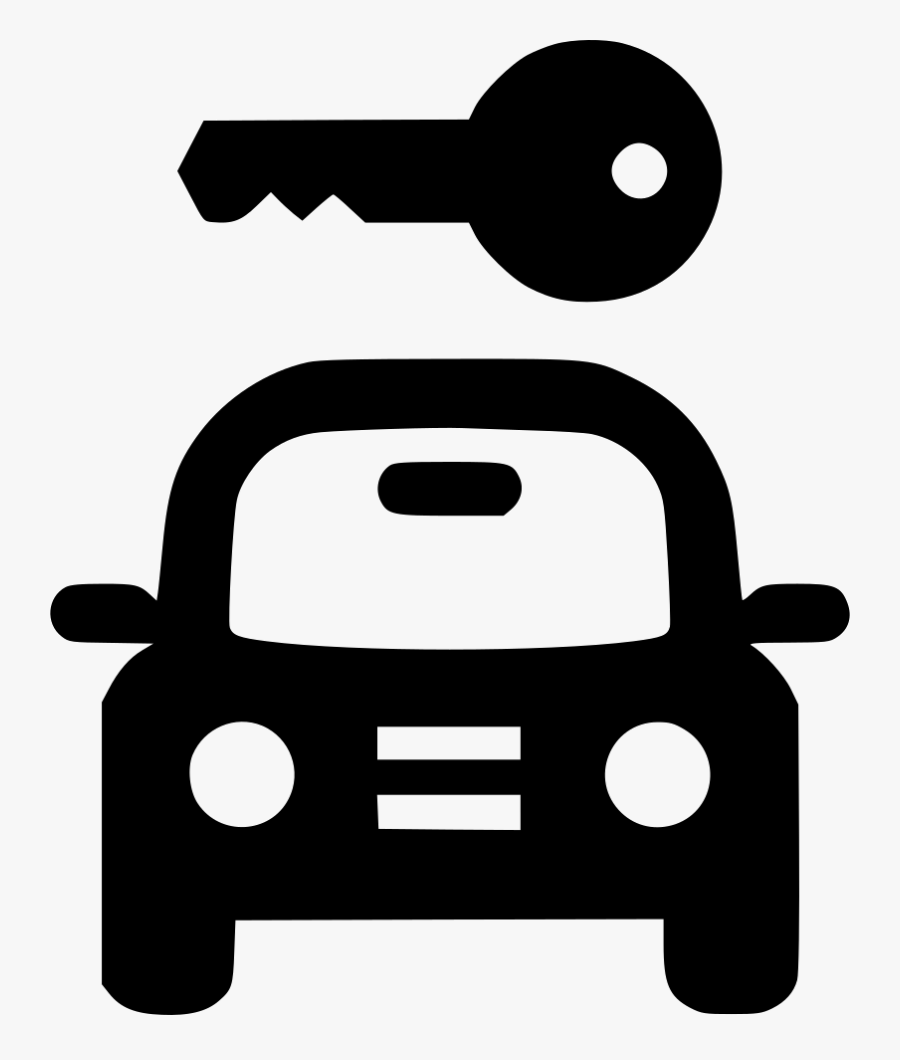 Car Front Key Comments - Key Car Icon Png, Transparent Clipart