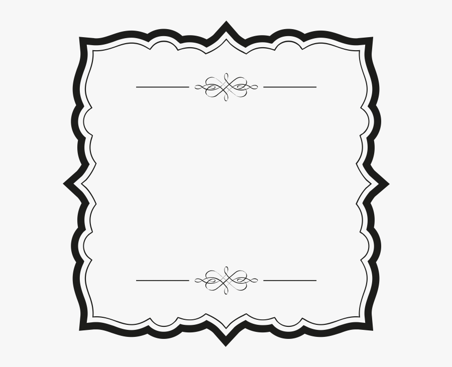 Transparent Ornate Frame Png - Portable Network Graphics, Transparent Clipart