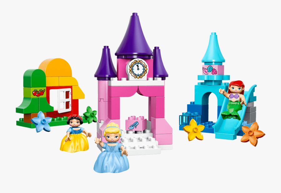 Transparent Lego Clipart Black And White - Disney Princess Duplo, Transparent Clipart