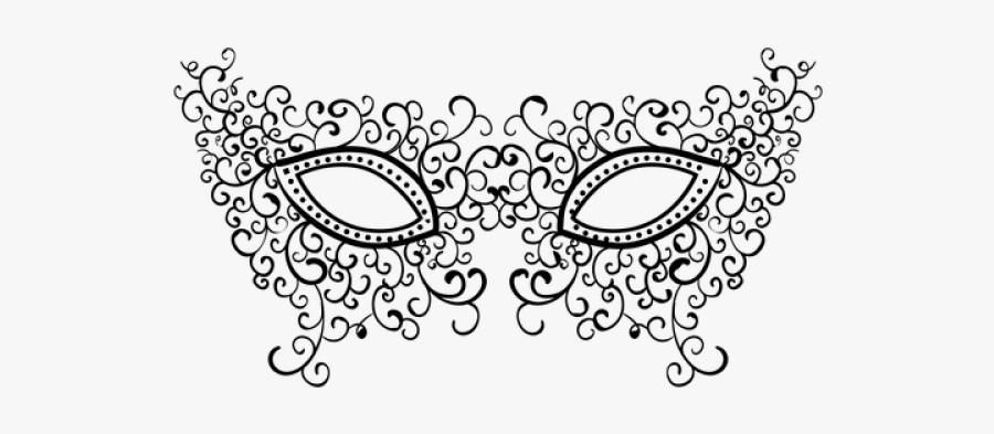 Venice Clipart Mascarade - Transparent Masquerade Mask, Transparent Clipart