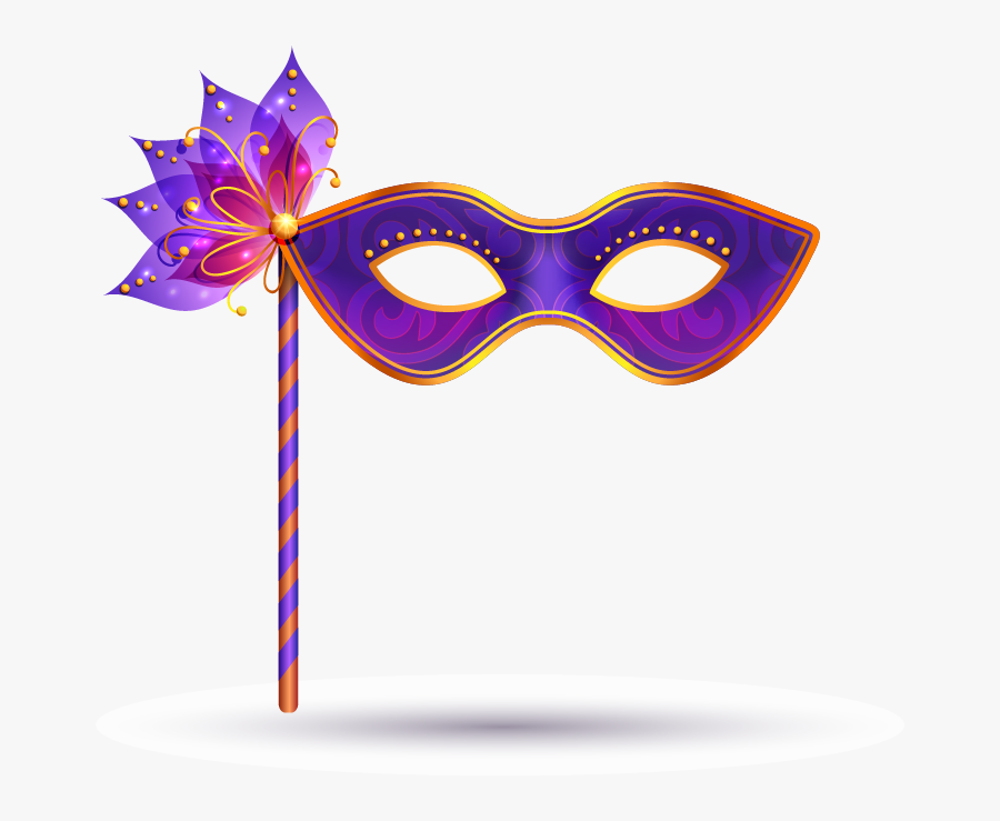 Venice Carnival Dance Of Mask Euclidean Vector Clipart - Antifaces Carnaval Png, Transparent Clipart