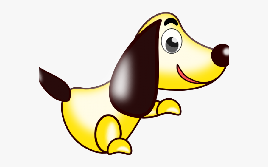 Cartoon Dog Yellow Png, Transparent Clipart
