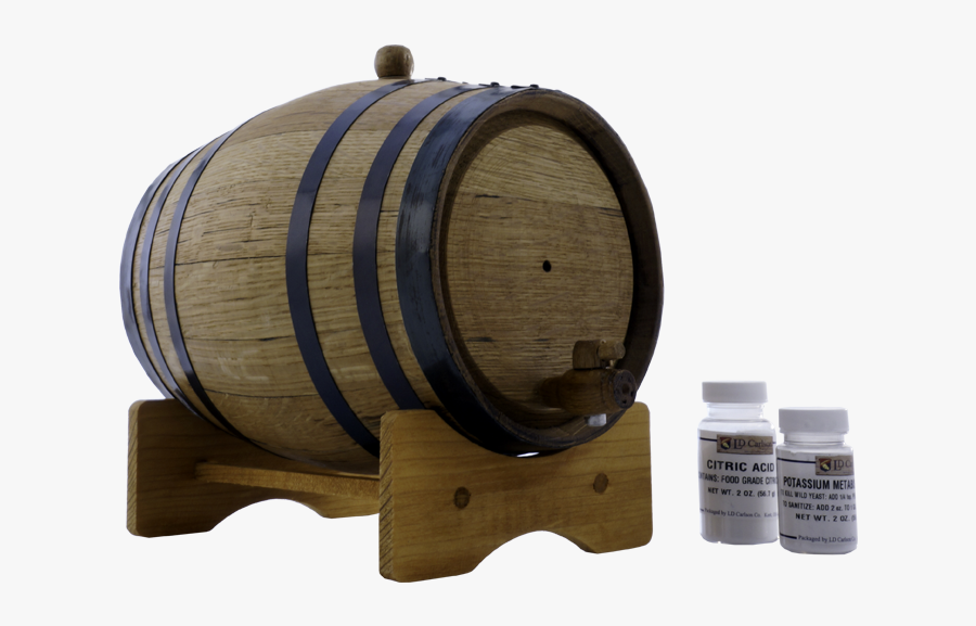 Small Barrel - Plywood, Transparent Clipart