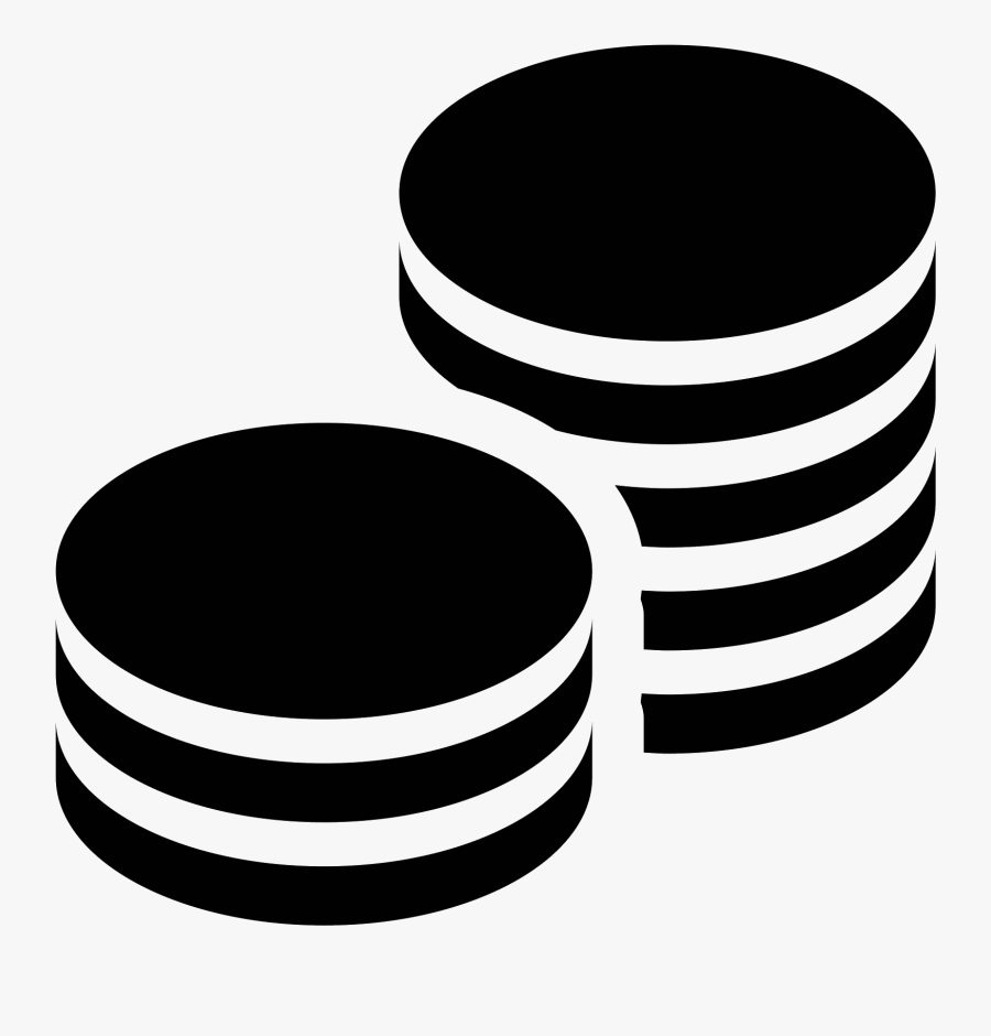 Coins Icon Png - Coins Icon Vector, Transparent Clipart